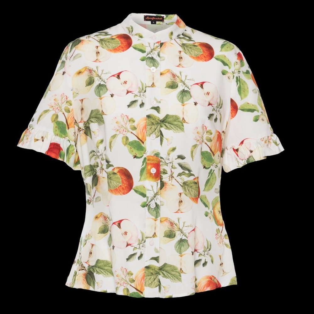 ISO - Lena Hoschek Fontana Blouse Apples SS2019